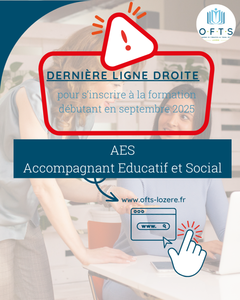 Inscriptions au DE AES, c’est le moment… Inscriptions au DE AES, c’est le moment…
